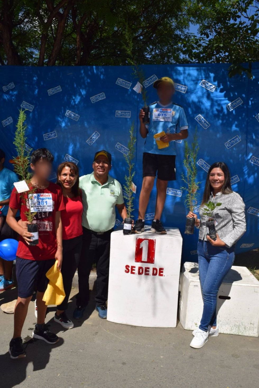Participantes en la maratón