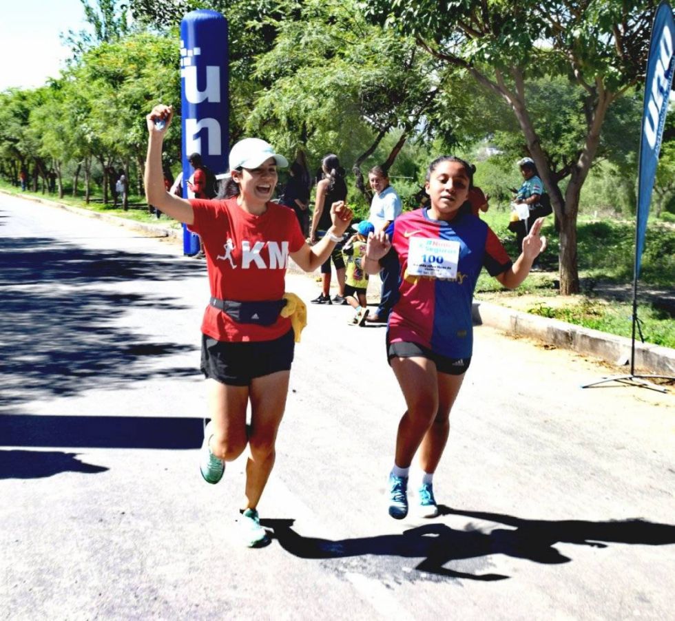 Participantes en la maratón
