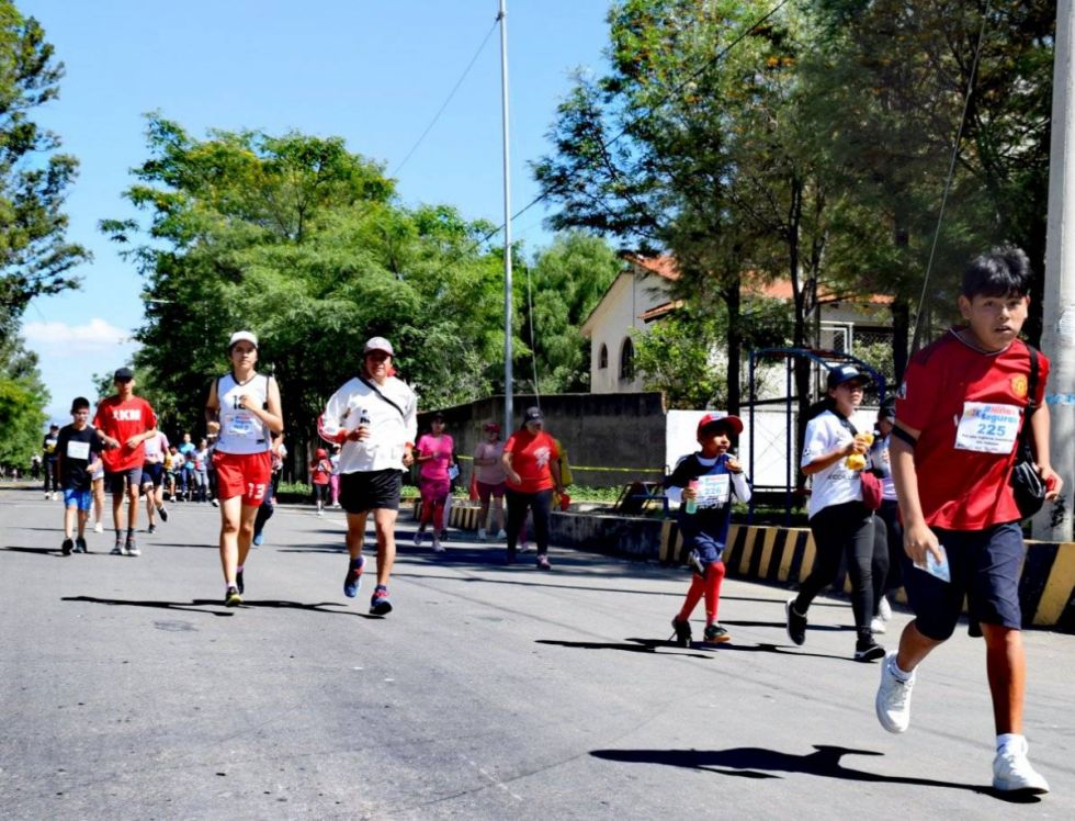 Participantes en la maratón