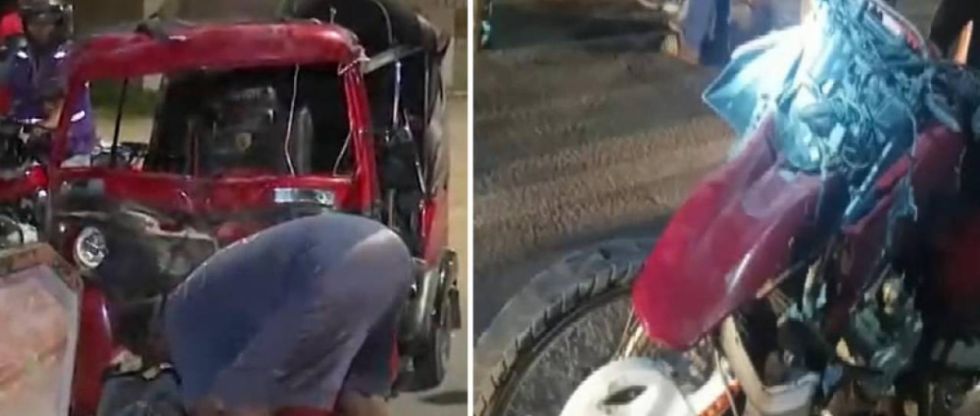 Dos jóvenes mueren y uno queda herido en accidentes de moto que implican a camiones que hacían filas por diésel