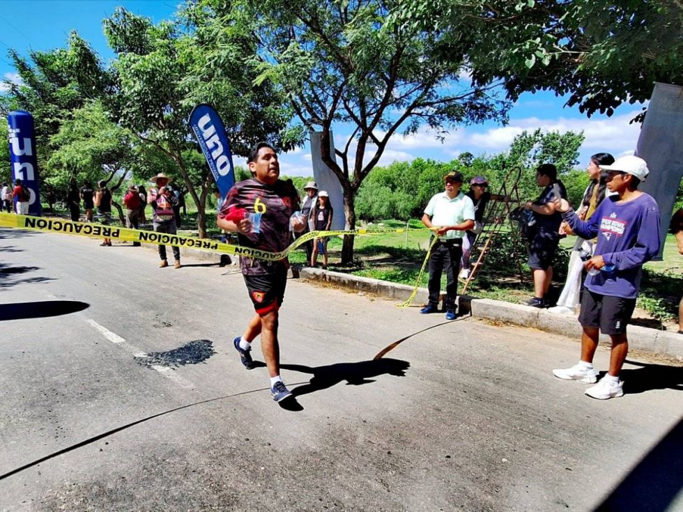 Participantes en la maratón