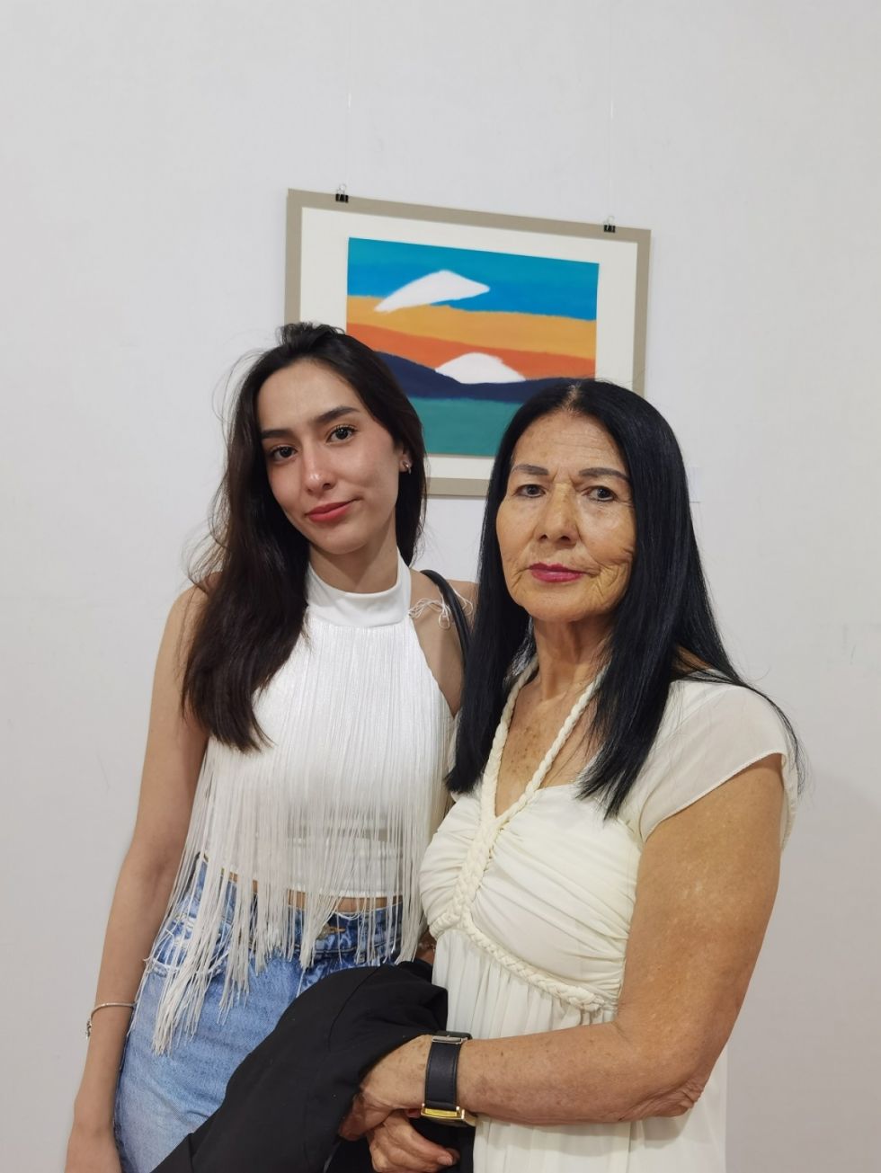 Lourdes Gil y Olga Zúñiga