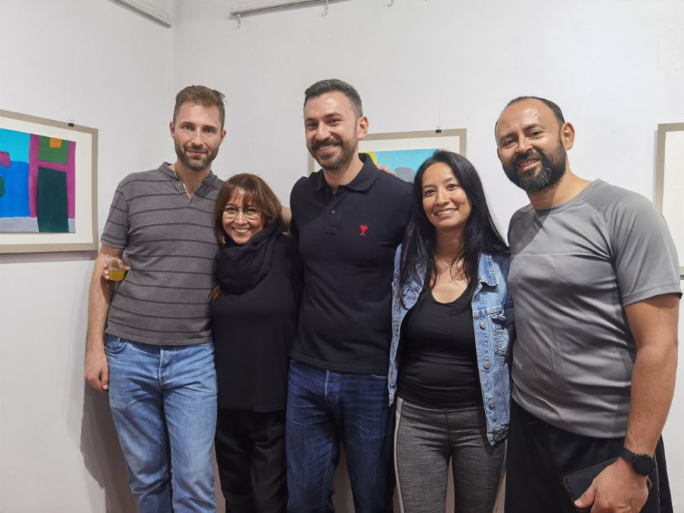 Loïc Doebelin, Lula Canedo, Nano Ruiz, Valeria Rengel y Fabián Figueroa