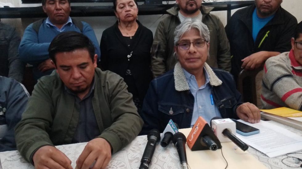 Por temor a detenciones, evistas suspenden marcha al TCP en Sucre 