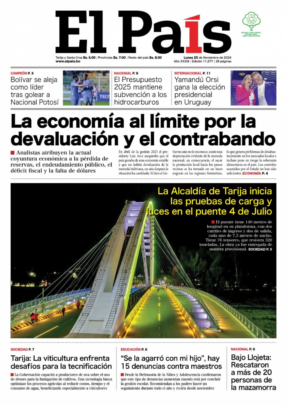 Maestros denunciados, dólar disparado, Orsi presidente y más: Lee las imprescindibles