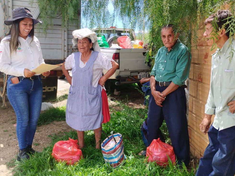 Inició entrega de la cuarta canasta alimentaria