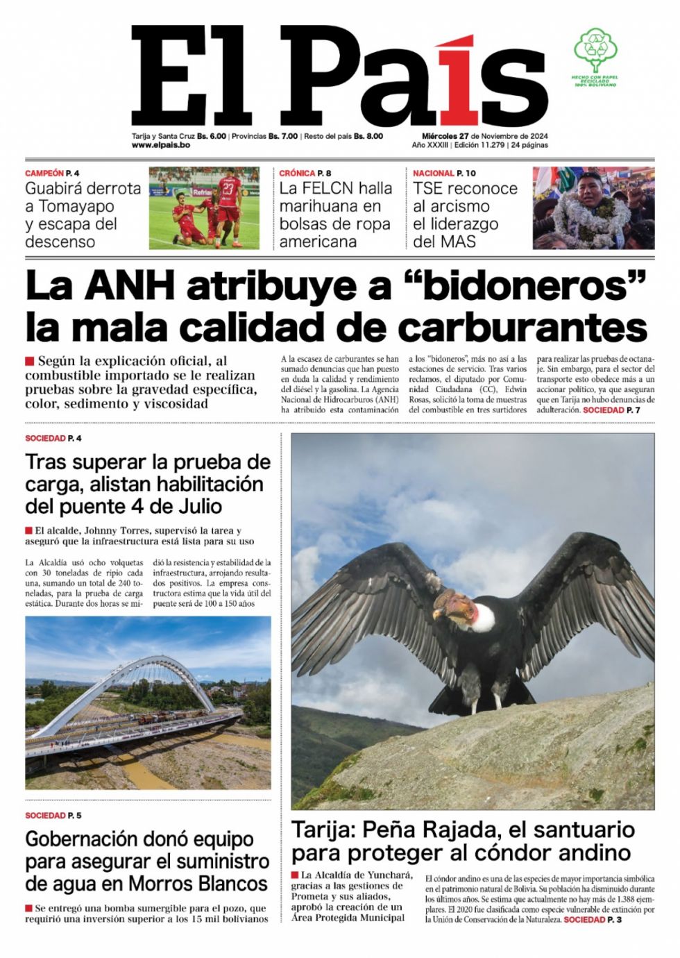 Los "bidoneros", Peña Rajada, cómo migrar a Chile y más: Lee las imprescindibles