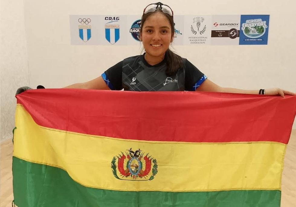 Bolivia se baña en oro dentro del Mundial Junior de Ráquetbol