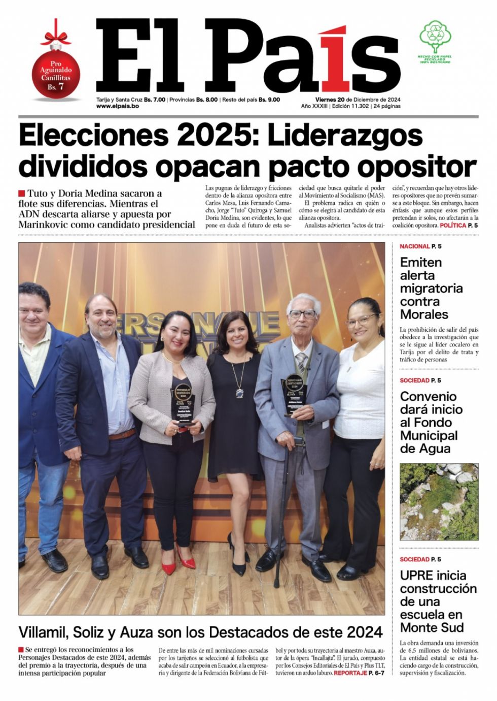 Personaje Destacado; unidad dividida; 45%; La Brecha... Lee las imprescindibles