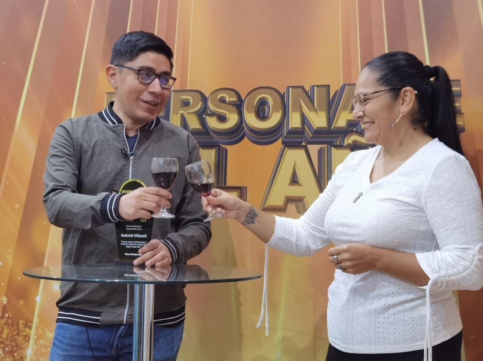 Paulino Paz y Natalia Seas