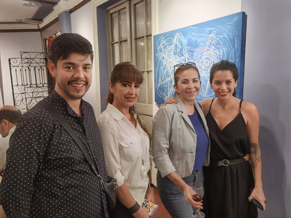 Edward Farfán, Mónica Vega Noriega, Patricia Herbas y Warita Salazar