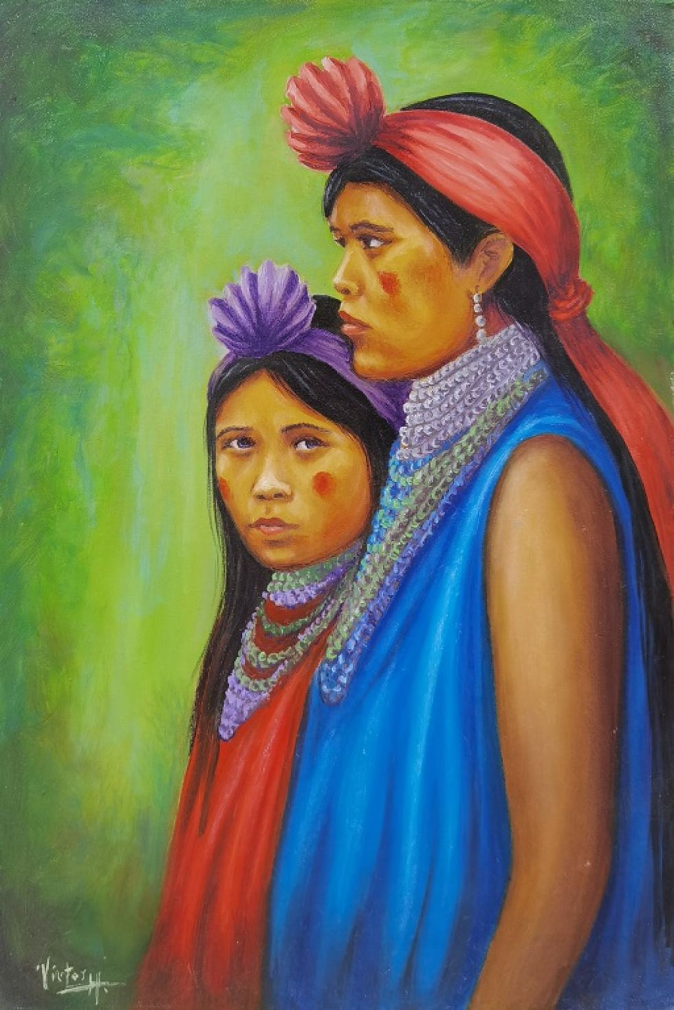 Aves y mujeres