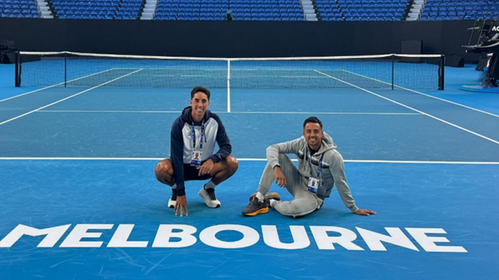 Abierto de Australia Los hermanos Dellien ya conocen a sus rivales de esta noche