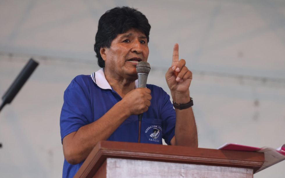Morales dice que no hay nada que celebrar en el Bicentenario 