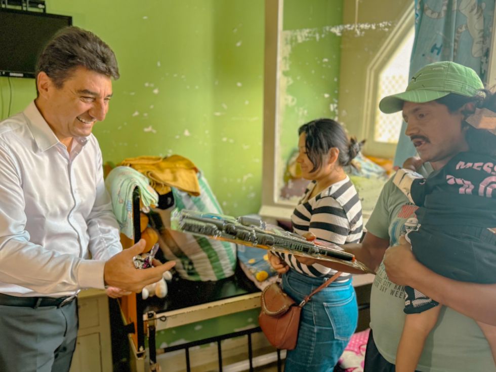 Entrega de regalos