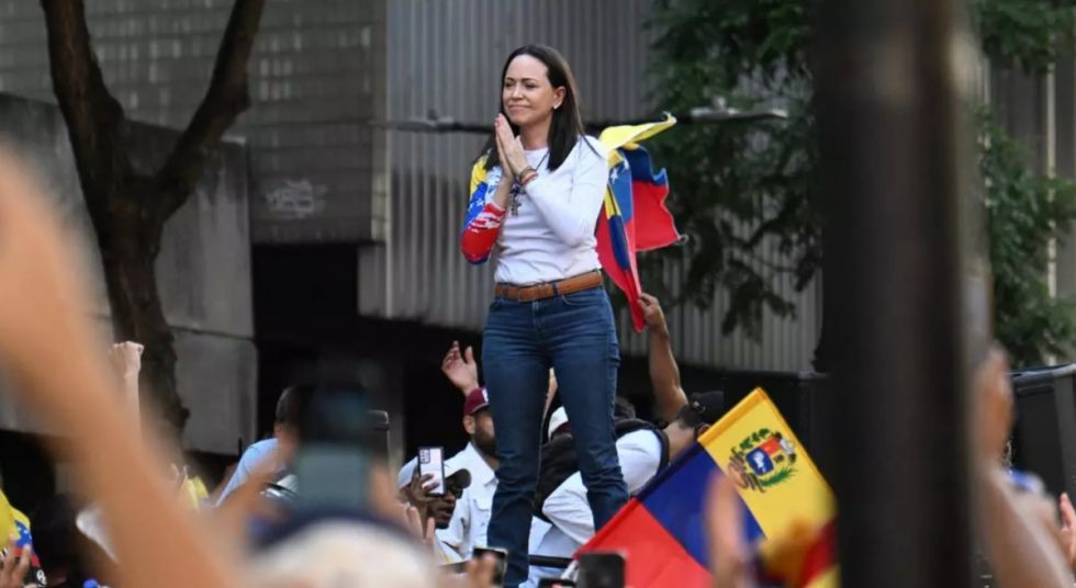 El partido de María Corina Machado rectifica y dice que se encuentra en libertad tras denunciar su detención en Venezuela