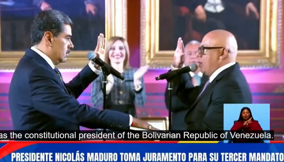 Nicolás Maduro juramenta como presidente de Venezuela