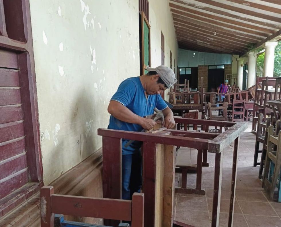 Inspeccionan los colegios para verificar sus infraestructuras 