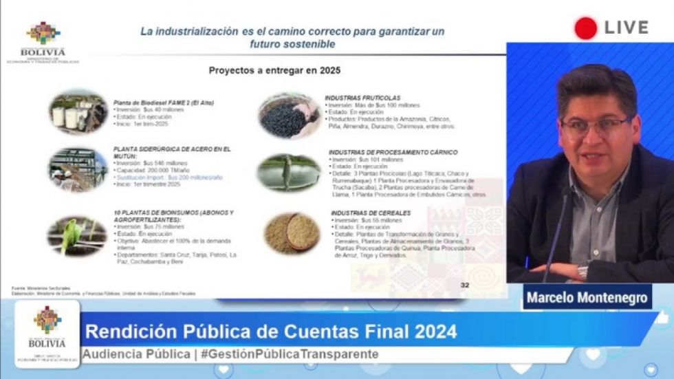 Gobierno perfila entrega de paquete de plantas este 2025