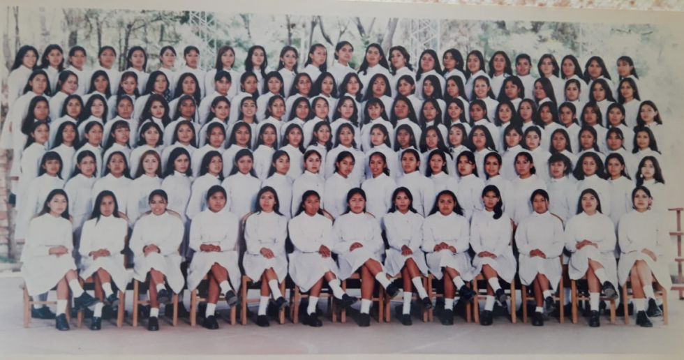La promo 2003 del Liceo de Señoritas Tarija
