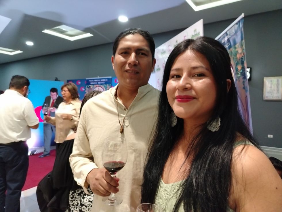 Armando Arancibia y Ana Choque