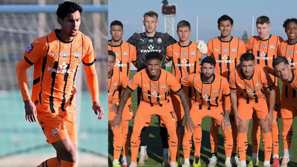 Arroyo jugó su primer partido en el Shakhtar: Fue titular en la victoria de su equipo