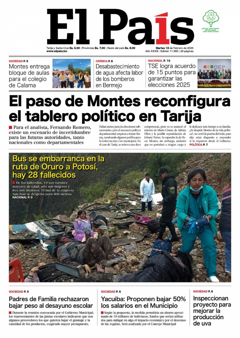 El adiós adelantado, la cumbre sin fin, la "estafa" de "Milei"... Lee las imprescindibles