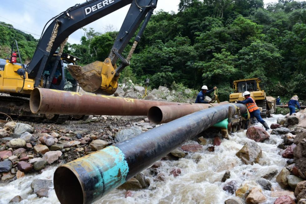 YPFB Transporte: Derrumbes dañaron el ducto del PVT