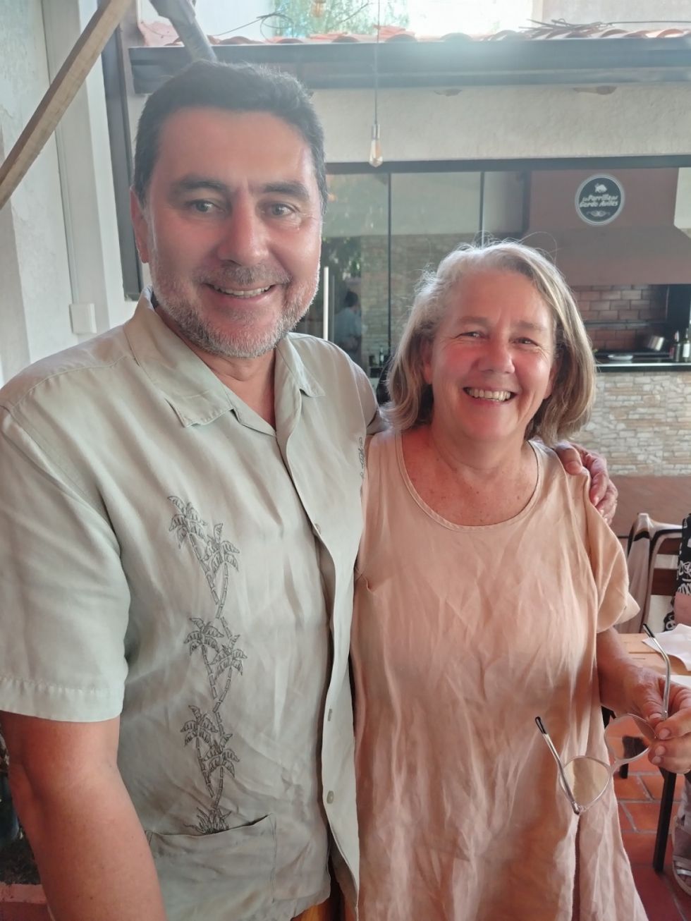 Pepe Molina y Karin Methfessel