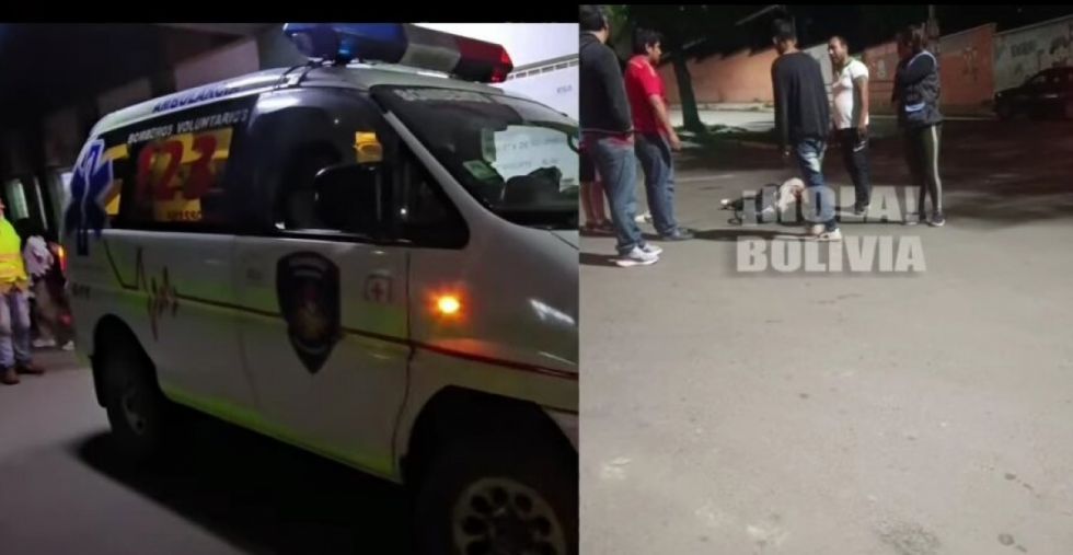 Tarija: Ciclista resulta herido tras chocar contra un vehículo