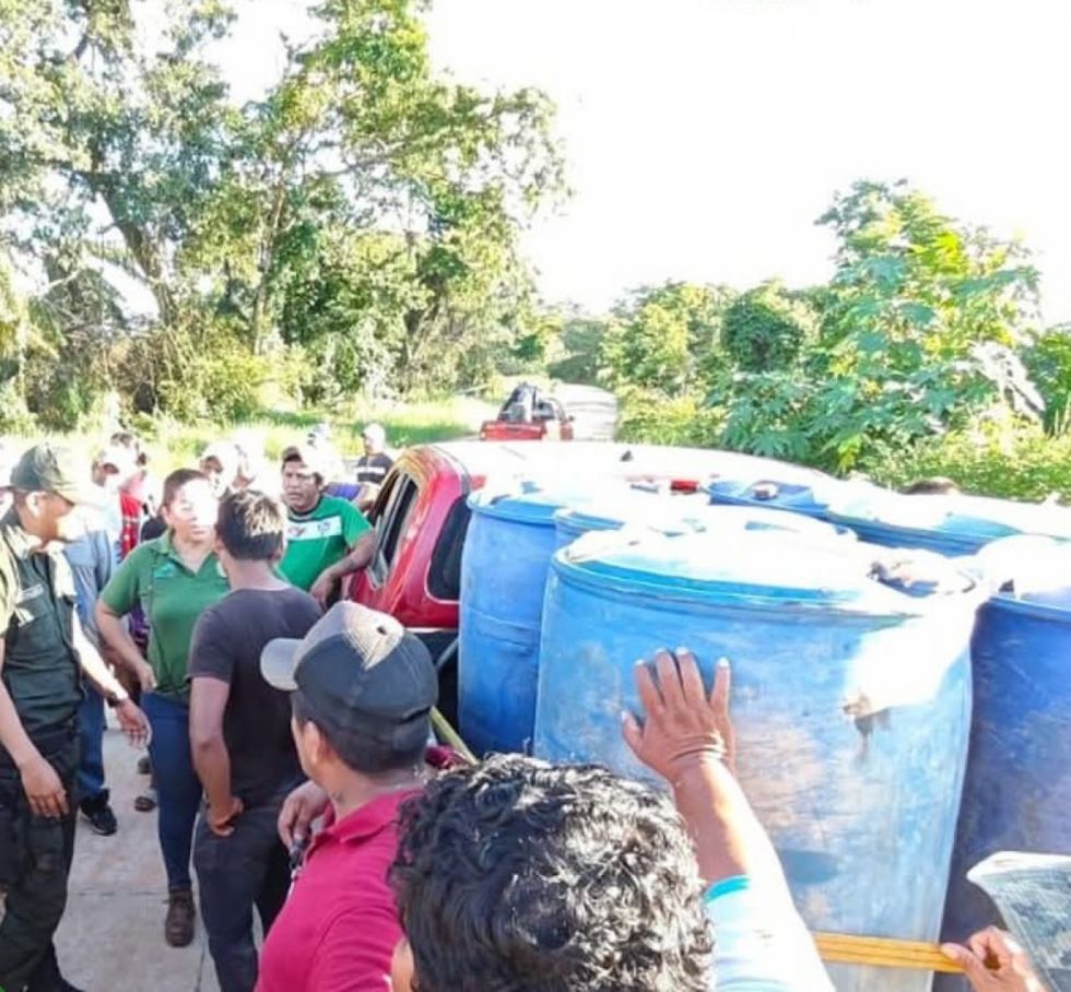 En San Borja secuestran 1.200 litros de diésel y aprehenden a una persona
