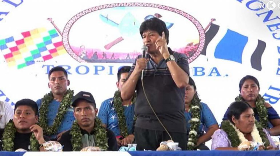 Evo Morales no pagó una multa, hay otra orden de aprehensión