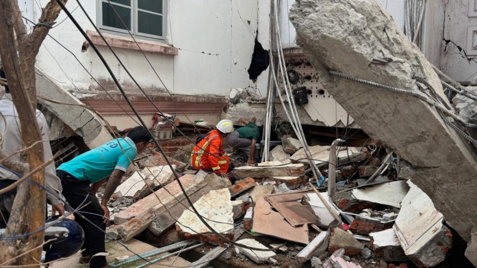 Los muertos por el terremoto en Myanmar supera los 1.600