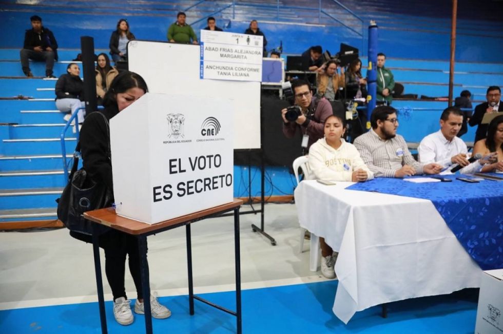 Ecuador pone a prueba la logística para elecciones