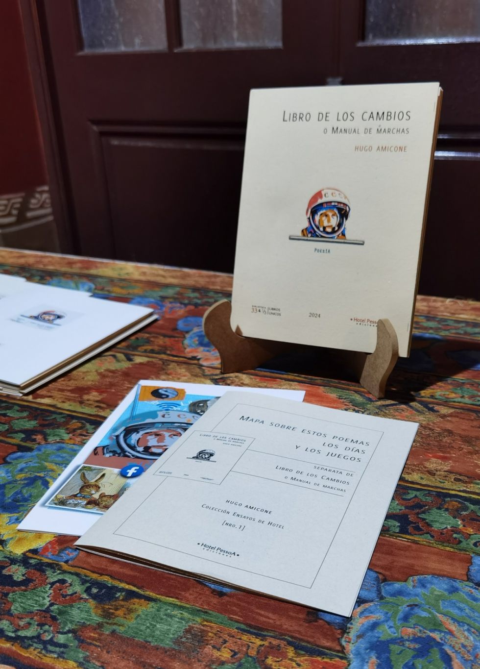 Hugo Amicone pone en movimiento su “Libro de los Cambios”