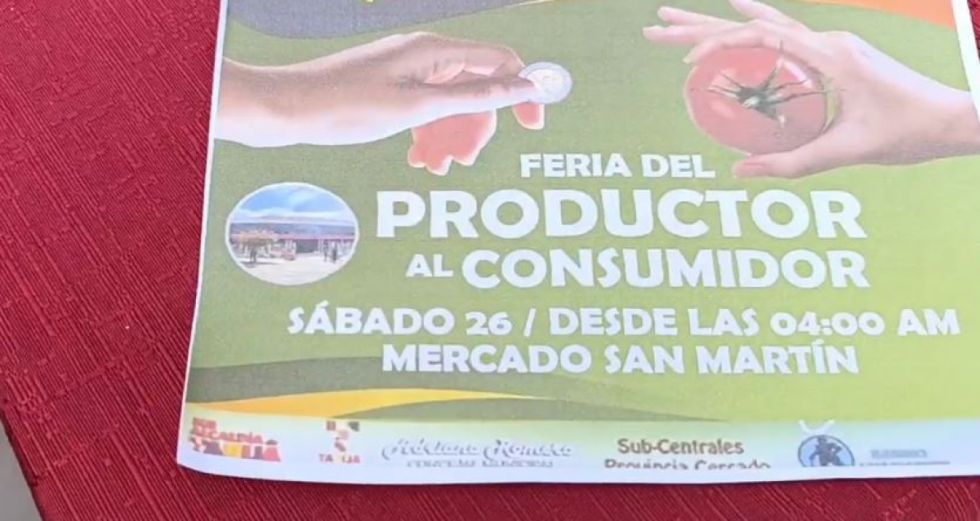 Feria del productor al consumidor