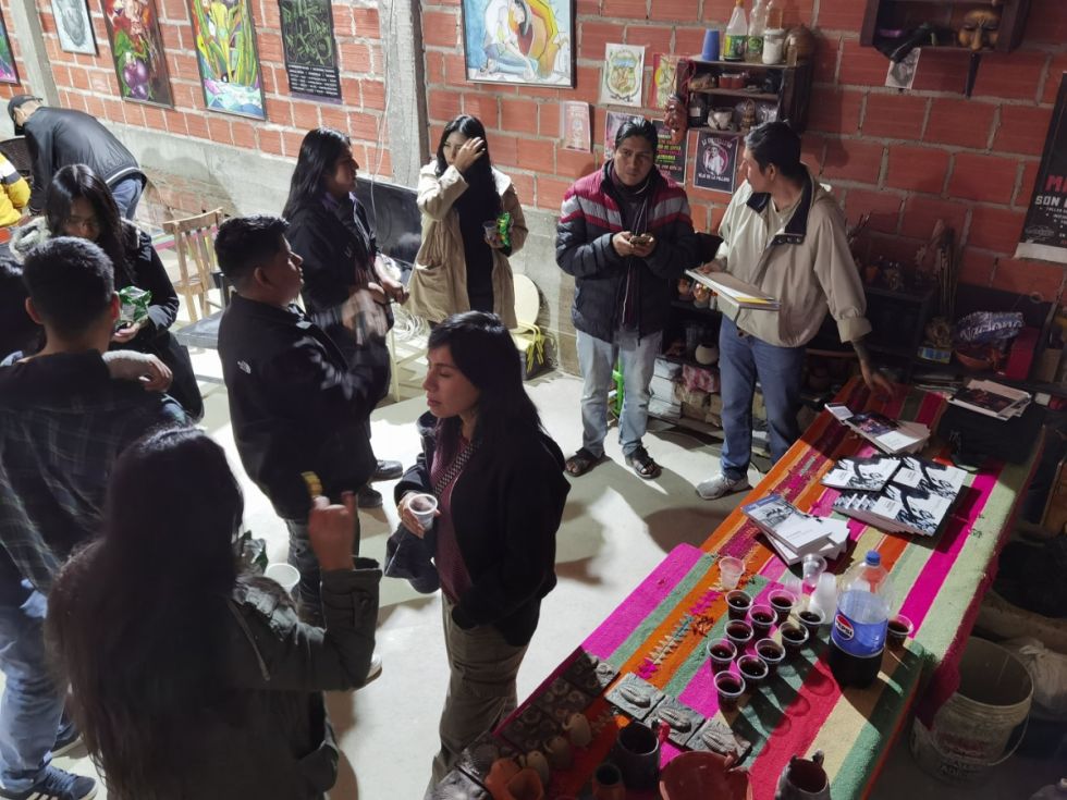 Asistentes a la presentación