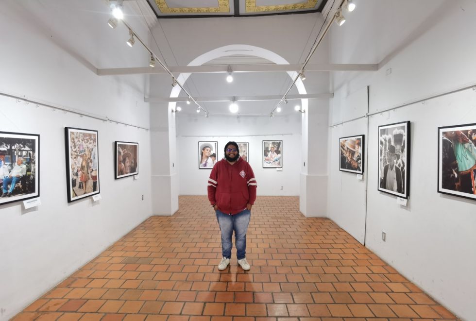Pablo Matías del Río en la Galería de la Casa de la Cultura