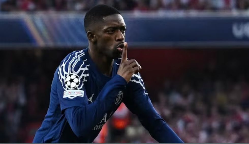 PSG dio el primer paso ante Arsenal: Repasa el gol de Dembélé 
