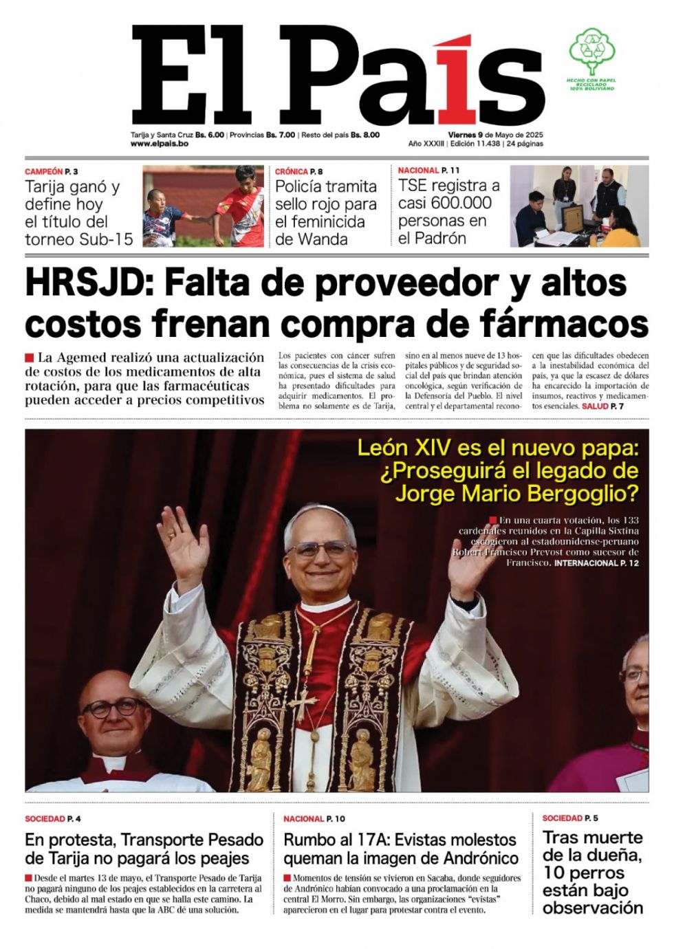 León IV, frente frío, el tomógrafo, Jaime Dunn... Lee las imprescindibles
