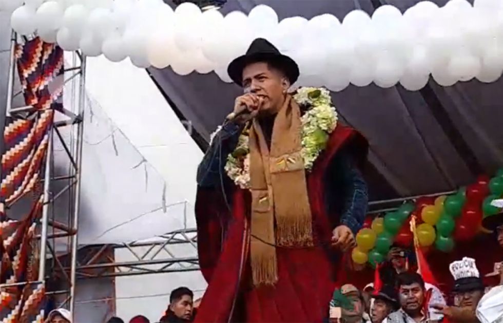 Andrónico es proclamado candidato y responsabiliza al gobierno de Arce por la crisis y la corrupción