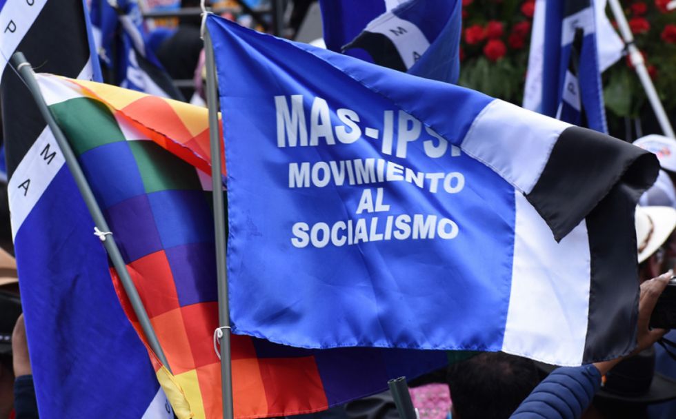 MAS-IPSP suspende proclamación de su binomio presidencial por razones internas