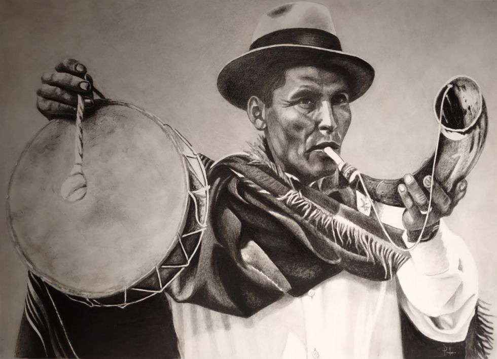 Segunda exposición de Pedro Quispe Gonzáles en Tarija