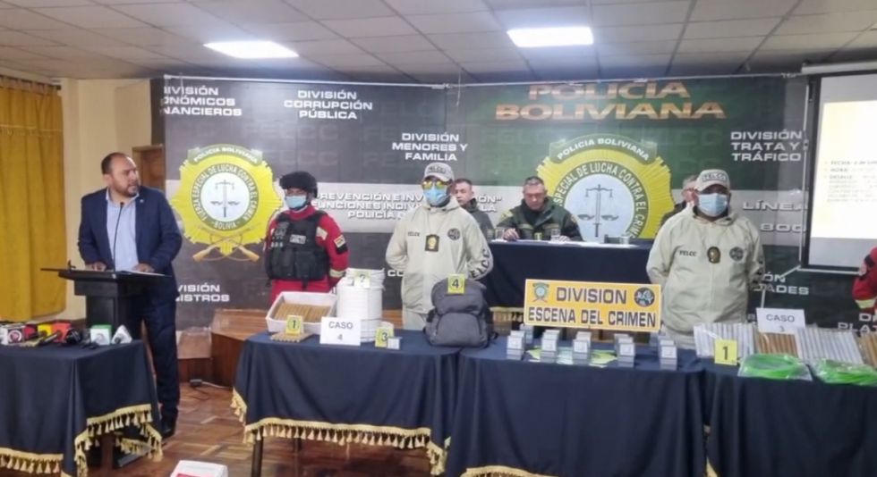 Secuestran cientos de explosivos y los relacionan con las movilizaciones de ‘evistas’