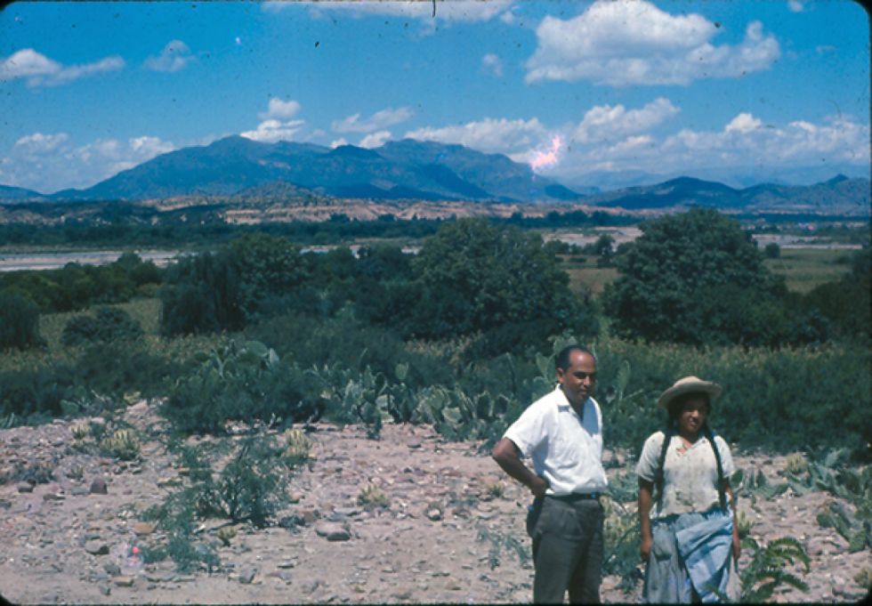 La campiña tarijeña, desde La Choza, en los años de 1970