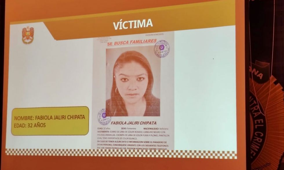 Logran identificar a la mujer que fue desmembrada en La Paz y buscan a sus familiares