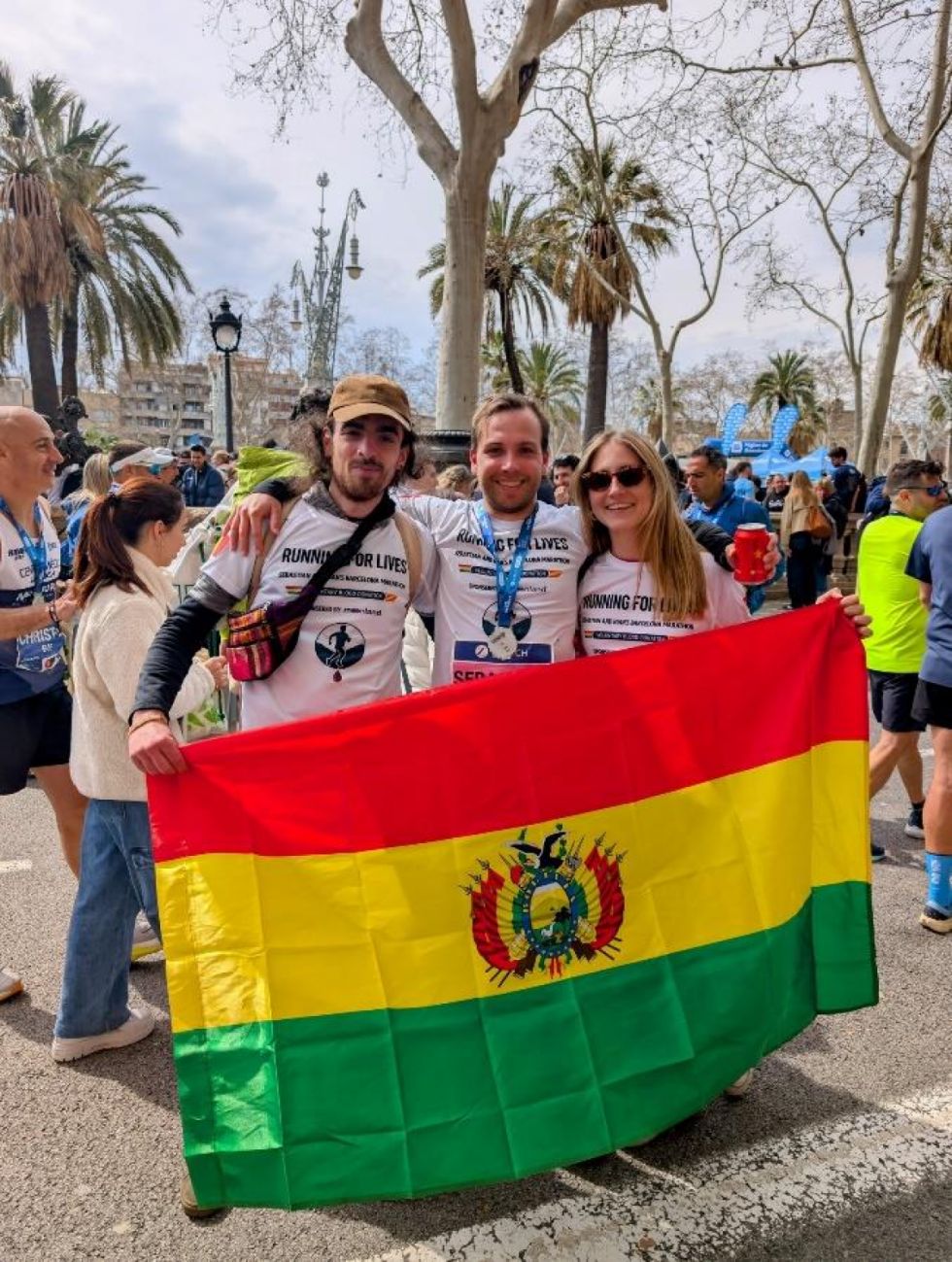 El corredor belga Sebastian Van Wijmeersch apoya la campaña
