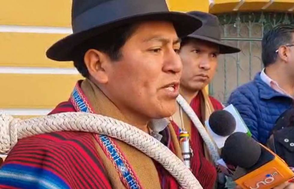 Federación de campesinos analiza si mantiene o quita el apoyo a Andrónico