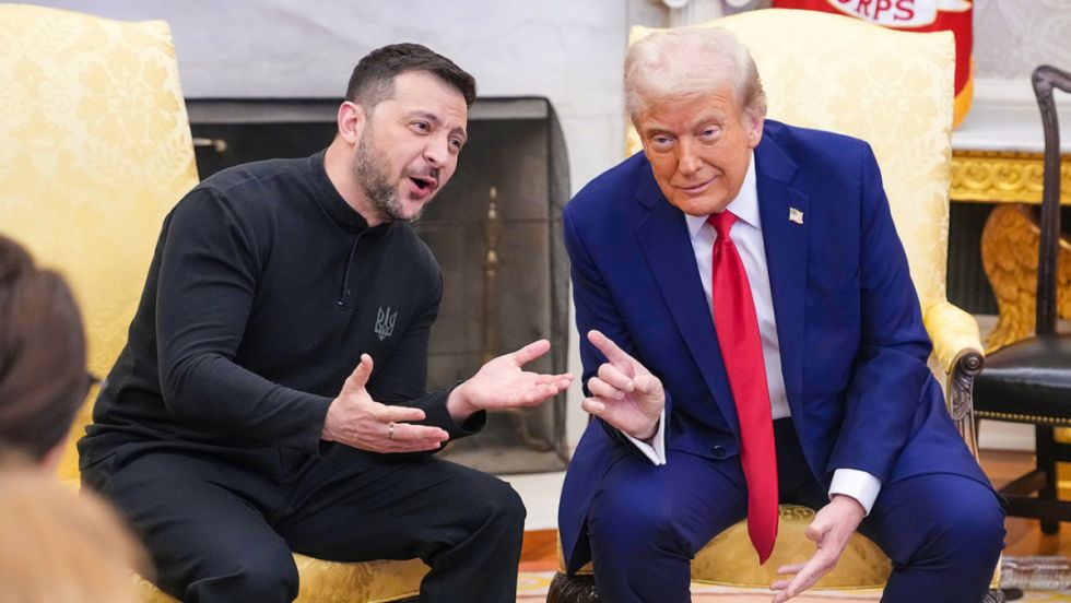 Zelenski anuncia un "megacuerdo" con Trump