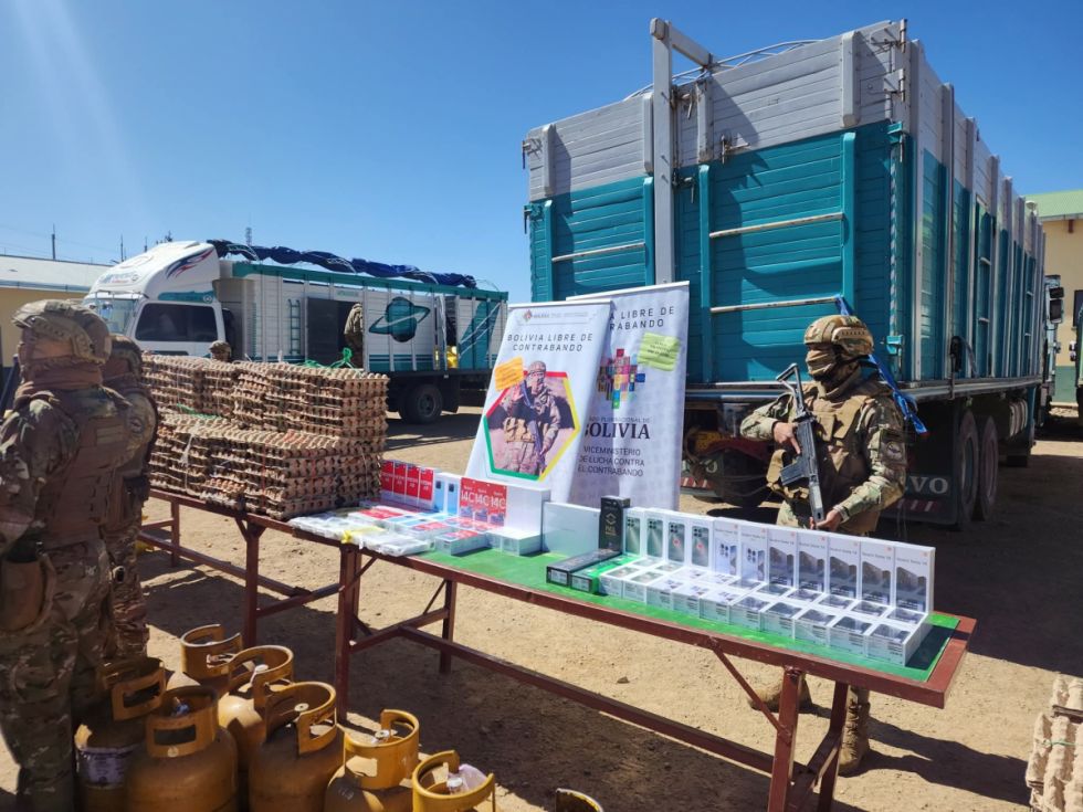 Afectan en más de Bs 78 millones al contrabando